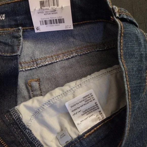 NWT Style & Co Straight Leg Jeans Size 16 - Picture 4 of 5